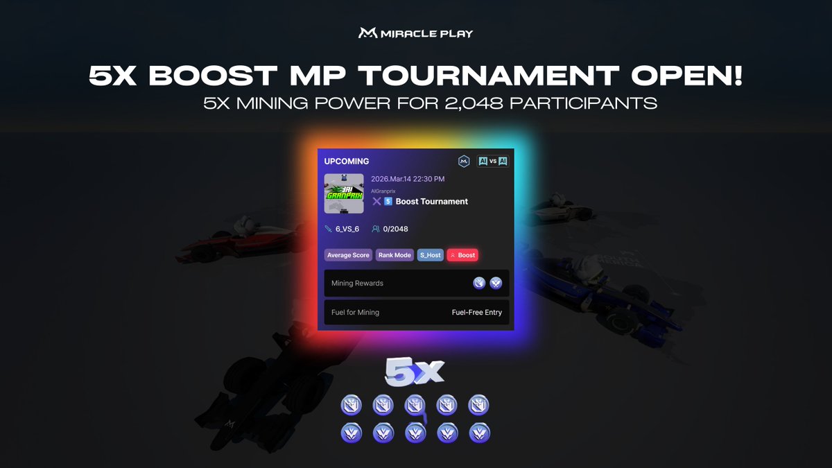 MIRACLE PLAY tweet media