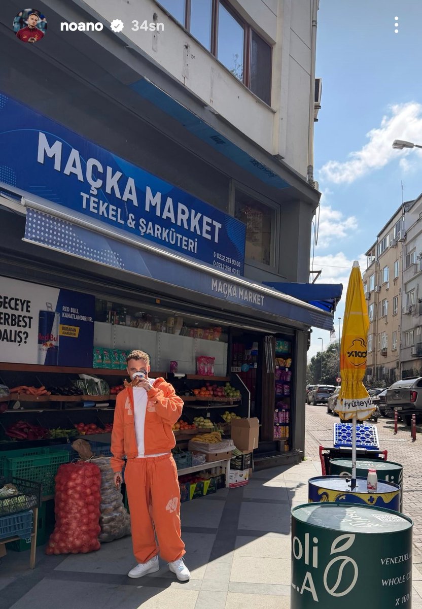 Noa Lang'ın paylaşımı