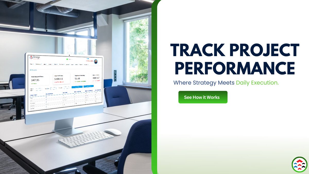 iStratgo's tweet photo. When project execution and human capital strategy work together, results follow.

Track progress. Align teams. Execute strategy.

Learn more: https://t.co/Pcut8m6KYI

#HCM #ProjectPerformance #HRTech #StrategyExecution #Leadership #FutureOfWork https://t.co/chp8HMUNeX