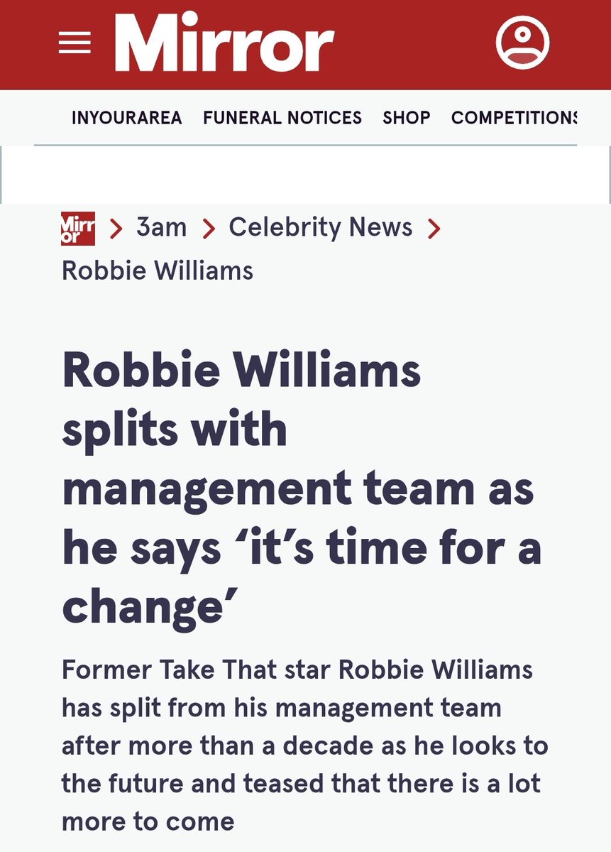 Robbie Williams Fans Argentina tweet media