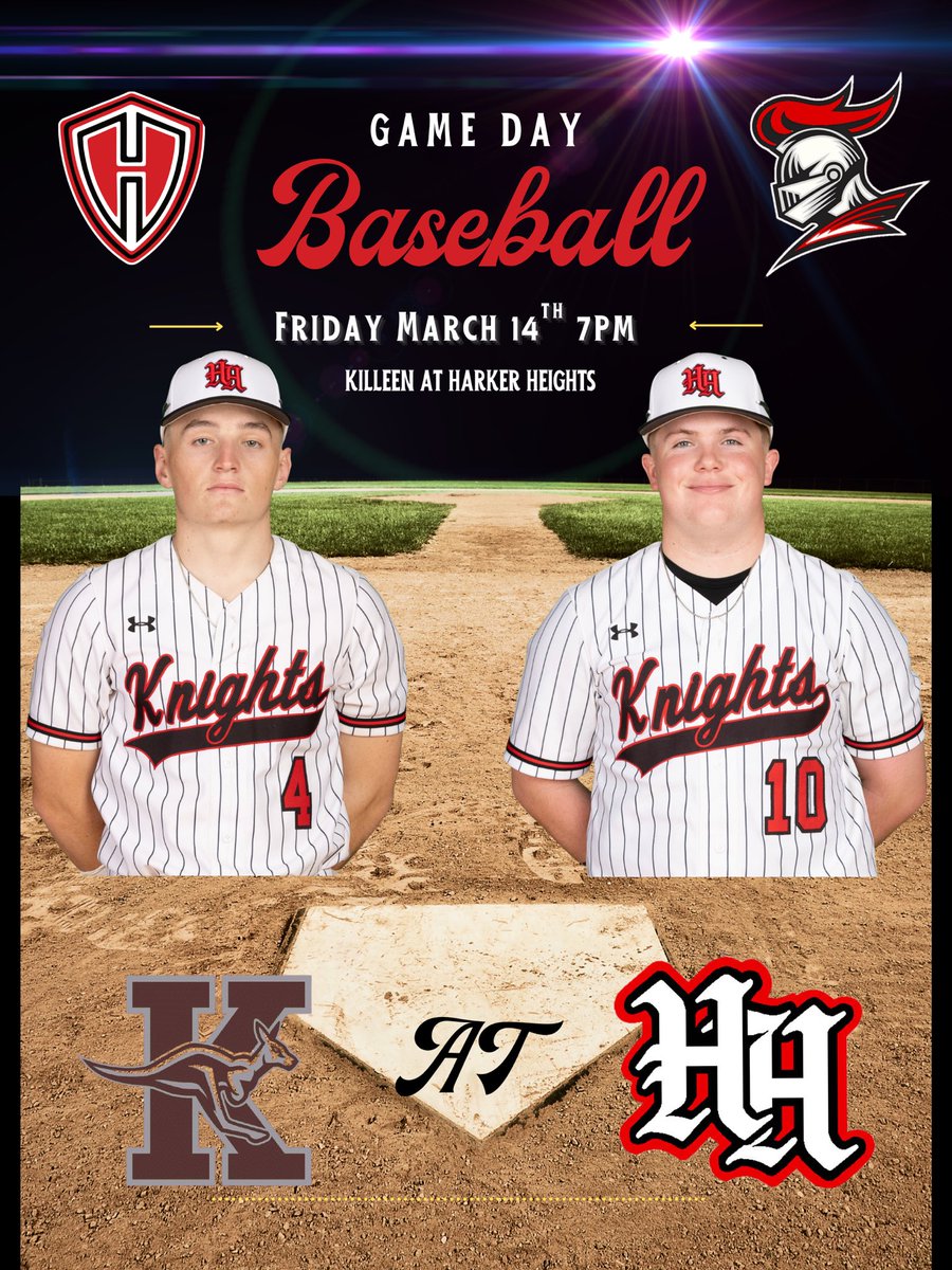 Harker Heights Knights Baseball tweet media