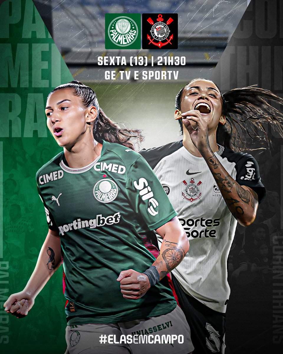 PaulistaoFem's tweet image. DIA DE CLÁSSICO!
Nada como um Derby pra agitar a sexta pelo @brfeminino 🤩
#ElasEmCampo #Derby