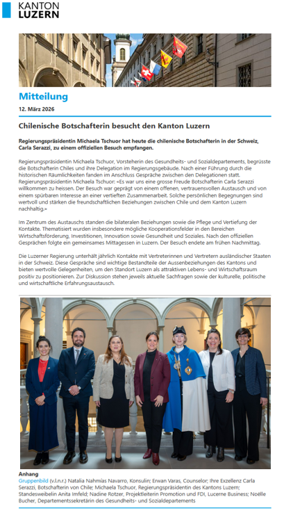 Embajada de Chile en Suiza y Liechtenstein tweet media