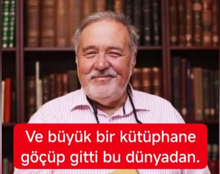 İsmin her yerde yaşayacak hocam huzurla uyu 🙏🇹🇷