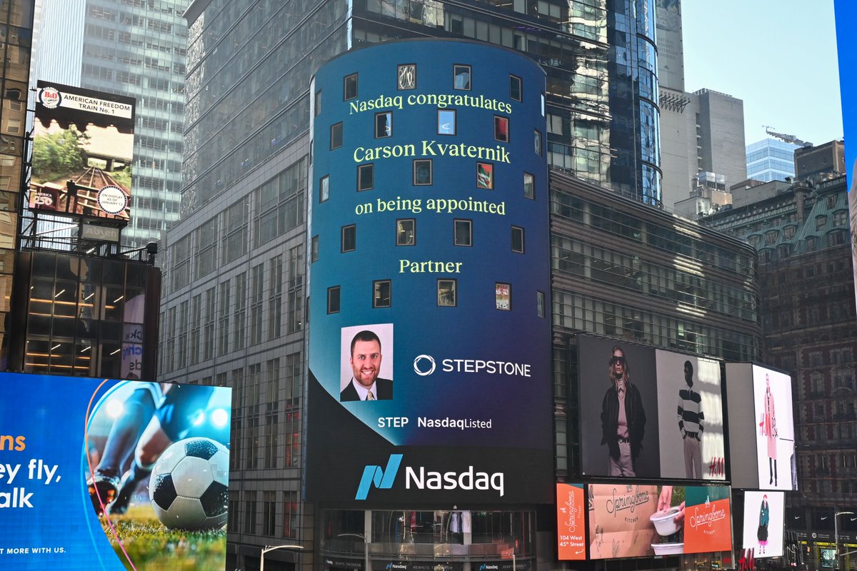 StepStone Group tweet media