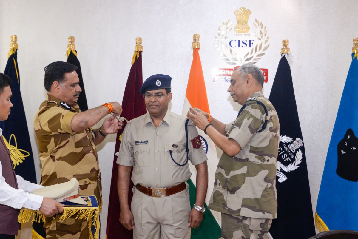 Career Progression in CISF: 176 Inspectors Conferred Local Rank of AC ...