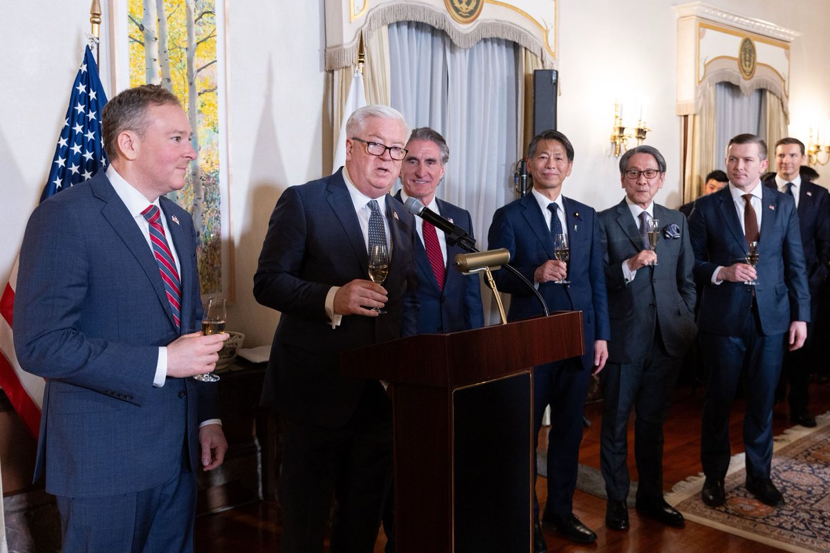 ジョージ・グラス駐日米国大使 tweet media