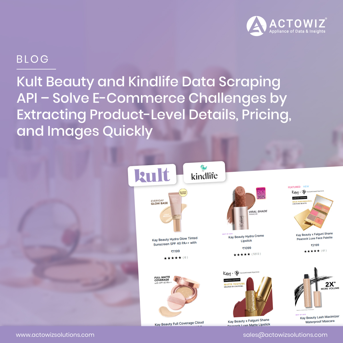 actowizsolution's tweet photo. 🎬 #KultBeautyKindlifeDataScraping – Unlock #BeautyEcommerceInsights with #ProductDataAPI

👉 Explore More
https://t.co/qnRDLzgFEQ

#BeautyIndustryInsights #ProductDataAPI #DataAutomation #RealTimeData #CompetitiveBenchmarking #ActowizSolutions https://t.co/xsSIyxXgE2