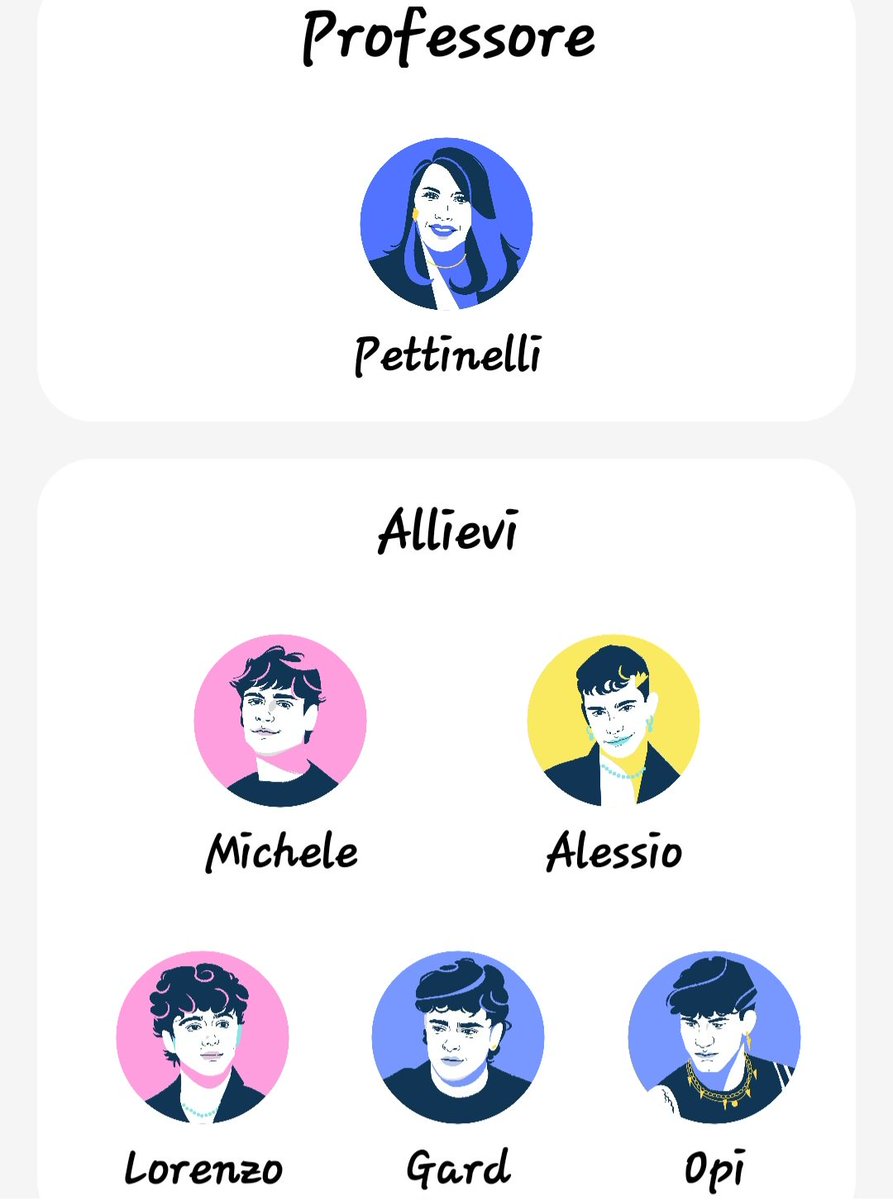 MZGiggino's tweet photo. Le mie squadre del FantAmici #Amici25 #FantAmici @FantaAmici https://t.co/IW7y6QAjMr