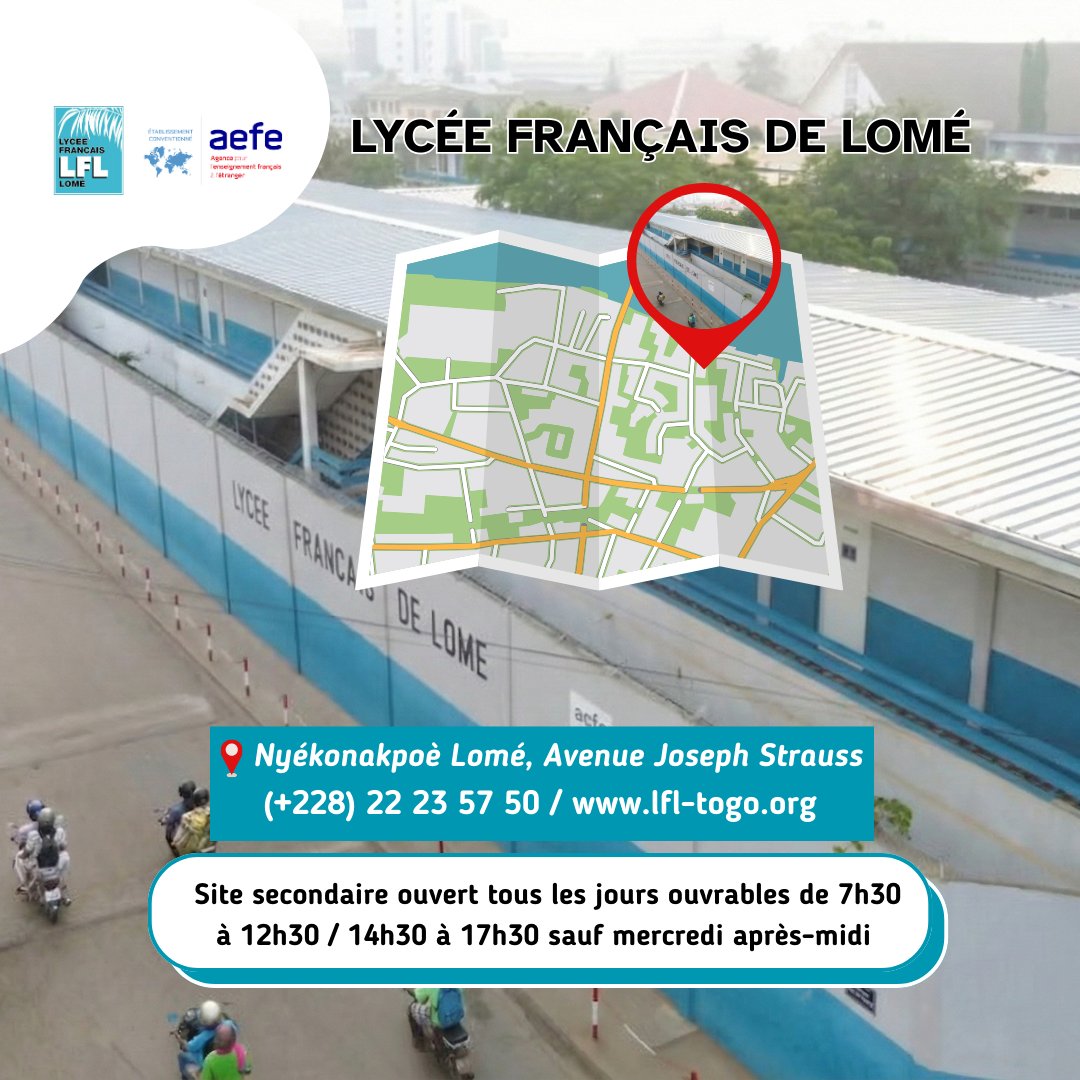 Lycée Français de Lomé tweet media