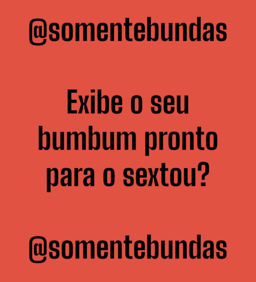Somente Bundas tweet media