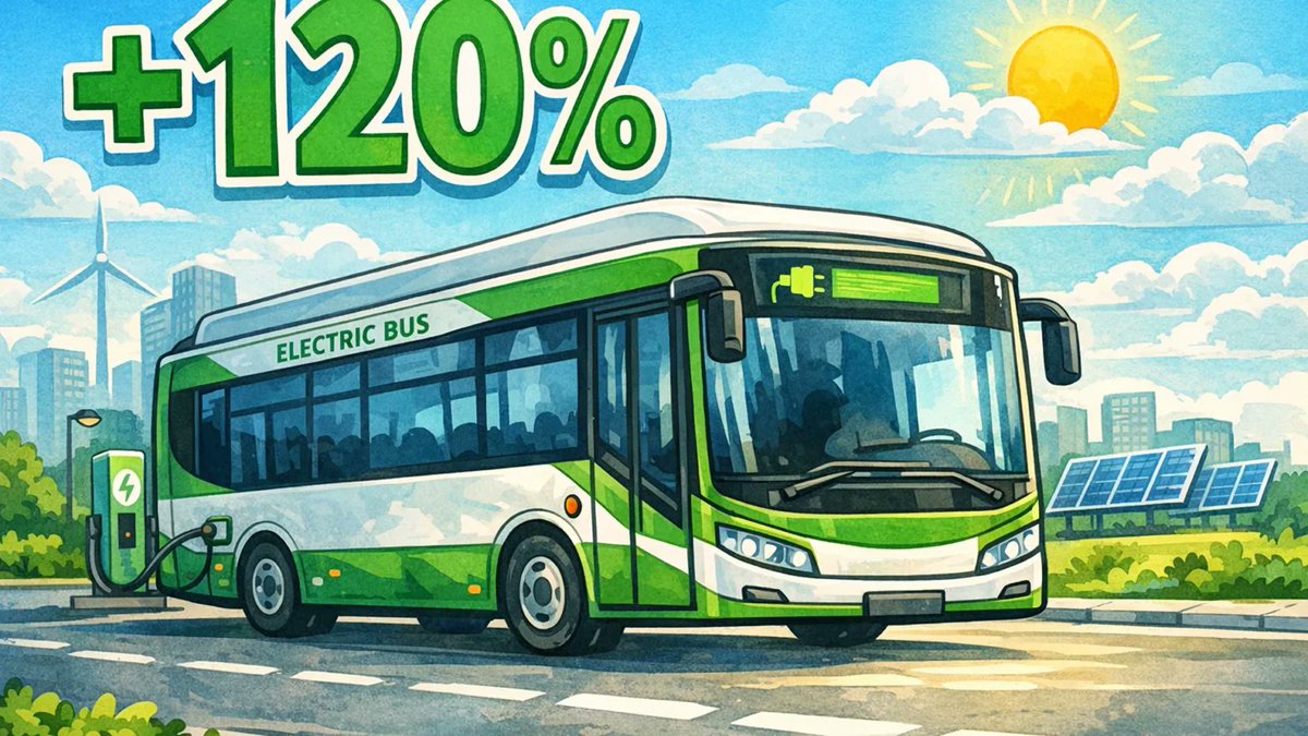 vaielettrico's tweet image. Boom di #autobus #elettrici in tutta l’Ue. Ma sui #camion elettrici è sempre la solita Italia, si frena con la "neutralità tecnologica". Ma sugli e-bus siamo in prima linea ➡️➡️➡️ vaielettrico.it/boom-e-bus-da-…