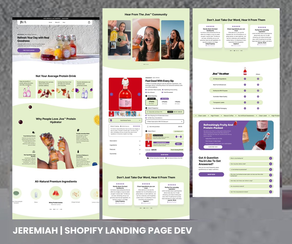 Jerry_Techy's tweet photo. Your homepage decides if visitors stay or leave.

A clear message, easy navigation, and trust signals can turn visits into sales.

I help ecommerce brands build high-converting homepages that turn visitors into customers.

#Ecom #DTC #Landingpage #Replo #Shopify #Figma #UIUX #CRO https://t.co/16kfOHuYi8