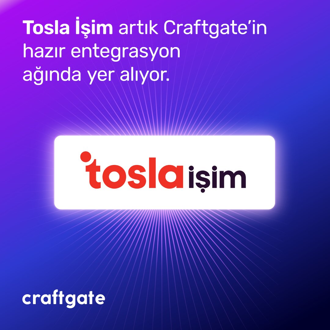 Craftgate tweet media