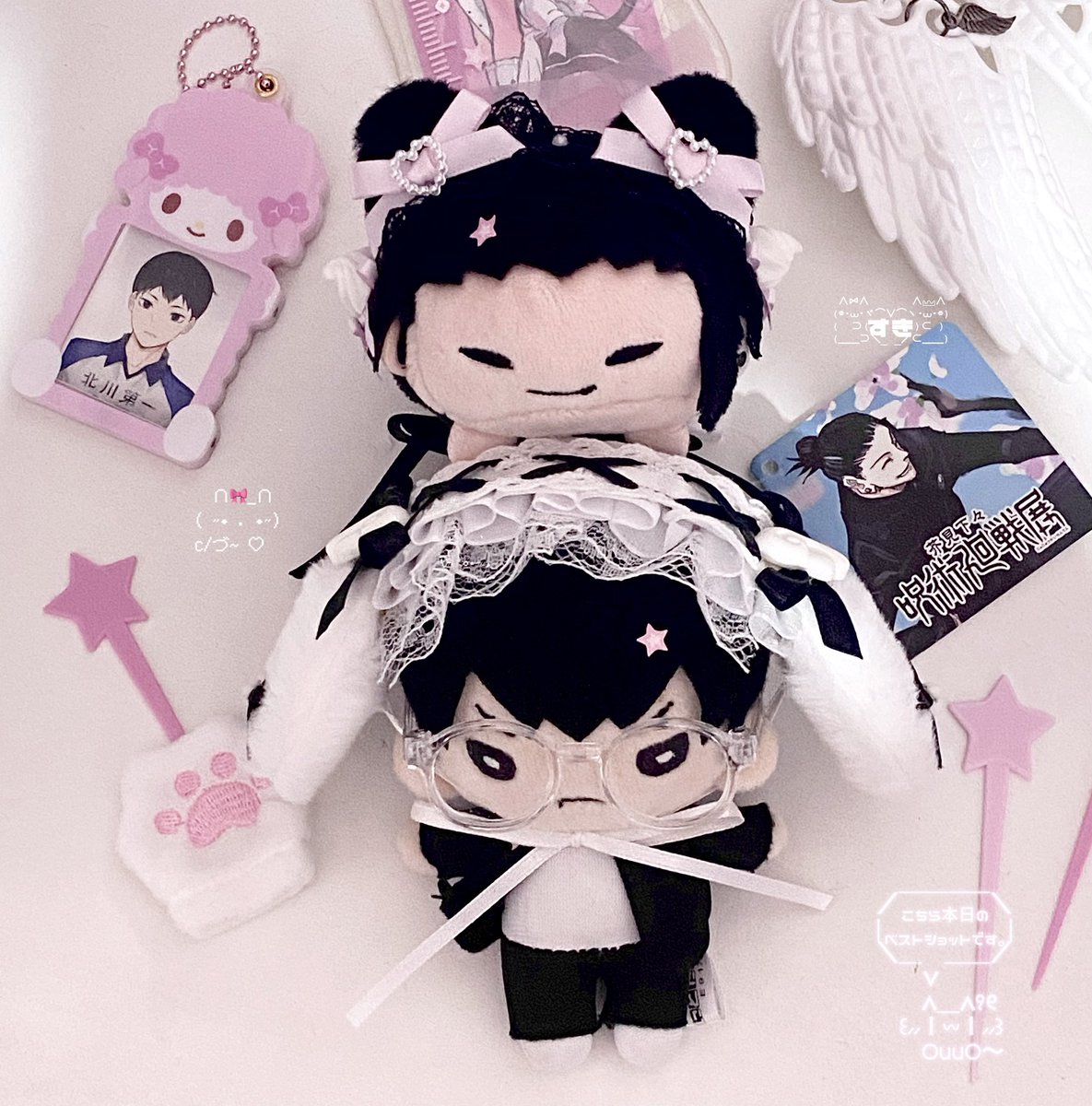 สวัสดีค่า งานหนังสือนี้เรามีชุดตุ๊กตา 10 cm. หลากหลายแบบไปฝากวางที่บูธหารค่า H41 นะคะ ขอฝากทุกคนด้วยนะคะ ขอบคุณมาก ๆ เลยค่ะ (*ˊ꒳ˋ*) 💗