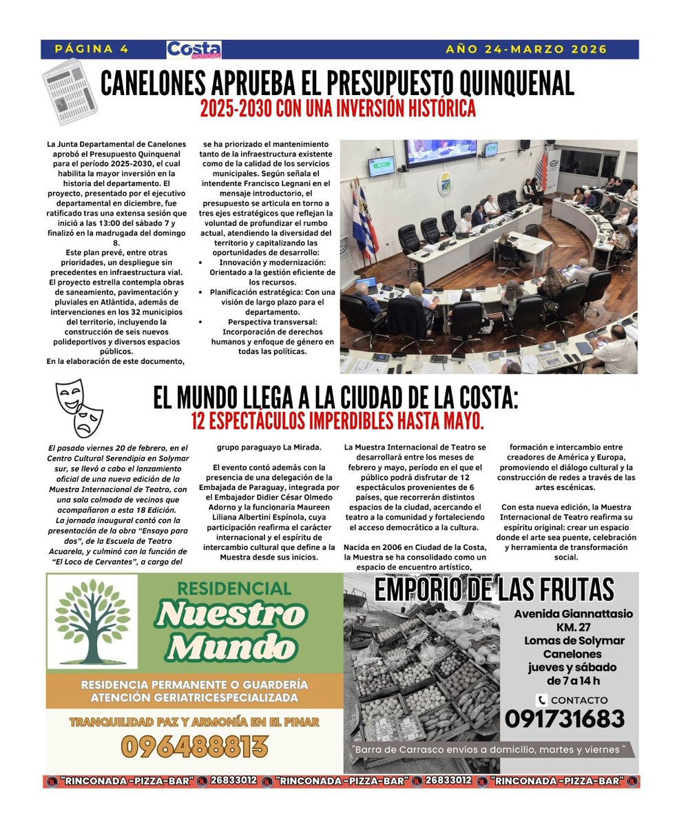CostaNoticia23's tweet photo. #Noticias de acá! Ciudad de la Costa construye 
#Comunidad https://t.co/RJ9eqqjrrx