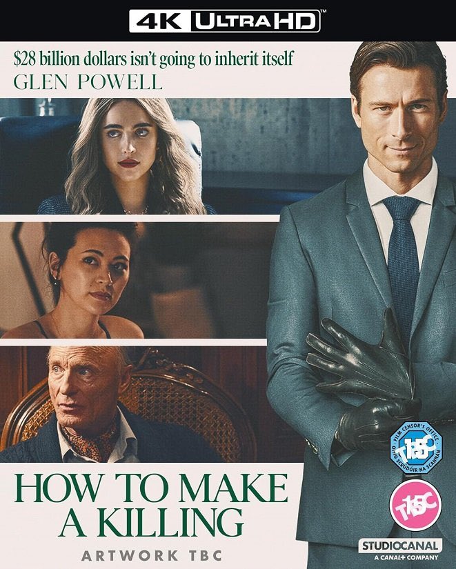 dawnofthediscs's tweet photo. Coming soon to 4K UHD 

How To Make A Killing (2026) 4K UHD

Pre-order: https://t.co/tJYXdp35eC

Becket Redfellow (Glen Powell) has wit, charm and style, but something crucial eludes him. His mother’s super-rich family disowned her when Becket was born. Mary always told Becket that something had been stolen from him and that he was destined for greatness. Becket devises a murderous scheme to eliminate the seven Redfellow family members who stand between him and 27 billion dollars he believes is his birthright.

Co-starring Margaret Qualley, Jessica Henwick and Ed Harris as the domineering patriarch, this is a deliciously vengeful must-see.

#MargaretQualley #howtomakeakilling #glenpowell #movienight #physicalmedia #physicalmedia #MovieNight
#Horror #4K #HorrorCommunity #Bluray #FilmCommunity #4KBluray #4KUltraHD 
#DVD #physicalmedia #FilmstaGram #physicalmediaforever #bluraycollector #bluraycollection #Horror #HorrorMovie #HorrorMovies #Film #Movie #Movie #Cinema #CinemaLovers #FilmTwitter #Cinephile #MovieBuff #NowWatching