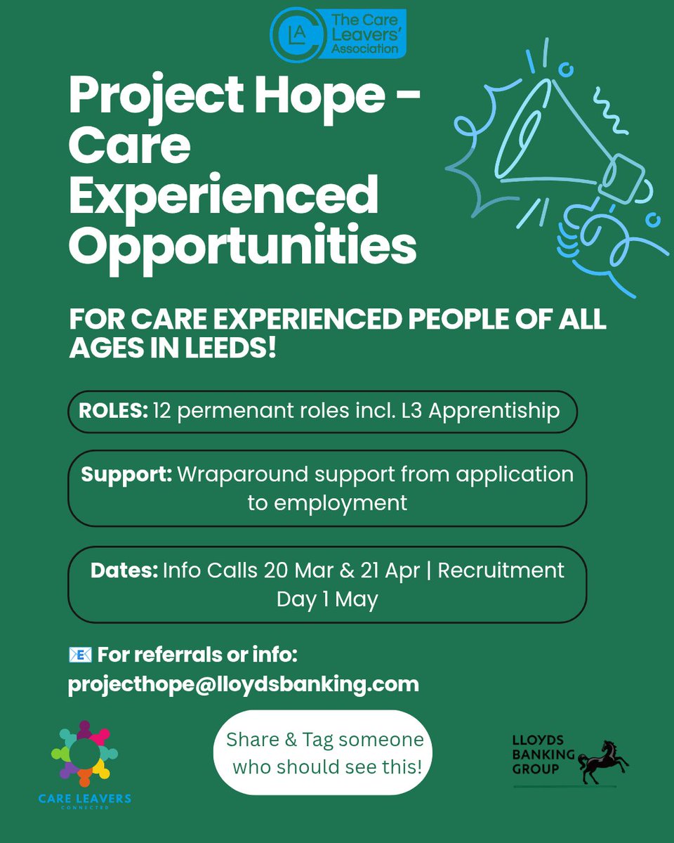 Care Leavers' Assoc tweet media