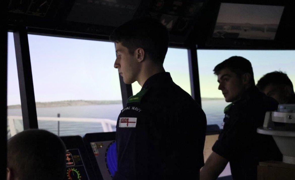 Britannia Royal Naval College tweet media