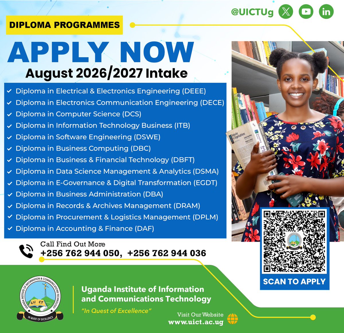 Uganda Institute of Information & Comm. - UICT tweet media