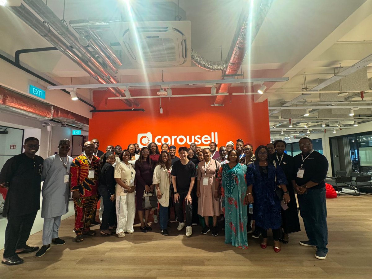 RBS_NG's tweet photo. Highlight: Our Executive Master’s students visited Carousell in Singapore, gaining insights into how one of Asia’s leading digital marketplaces is transforming buying and selling through technology and recommerce.

Enroll Now https://t.co/vj8Gn3KAcH
#StudyTour #Digital #Carousell https://t.co/m90VMNRSP3