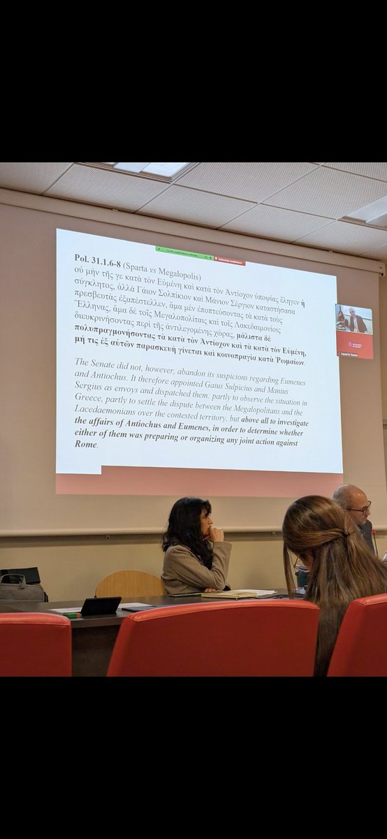 ErcFebo's tweet photo. 📸 Here some pics from yesterday’s Febinar by Francesco Camia, “Rome and the Resolution of Territorial Interstate Disputes in the Greek World during the Second Century B.C.”
This morning the FeBo team had the chance to discuss its research with him! 
📢 Follow us to stay updated https://t.co/TyprYeLuYC