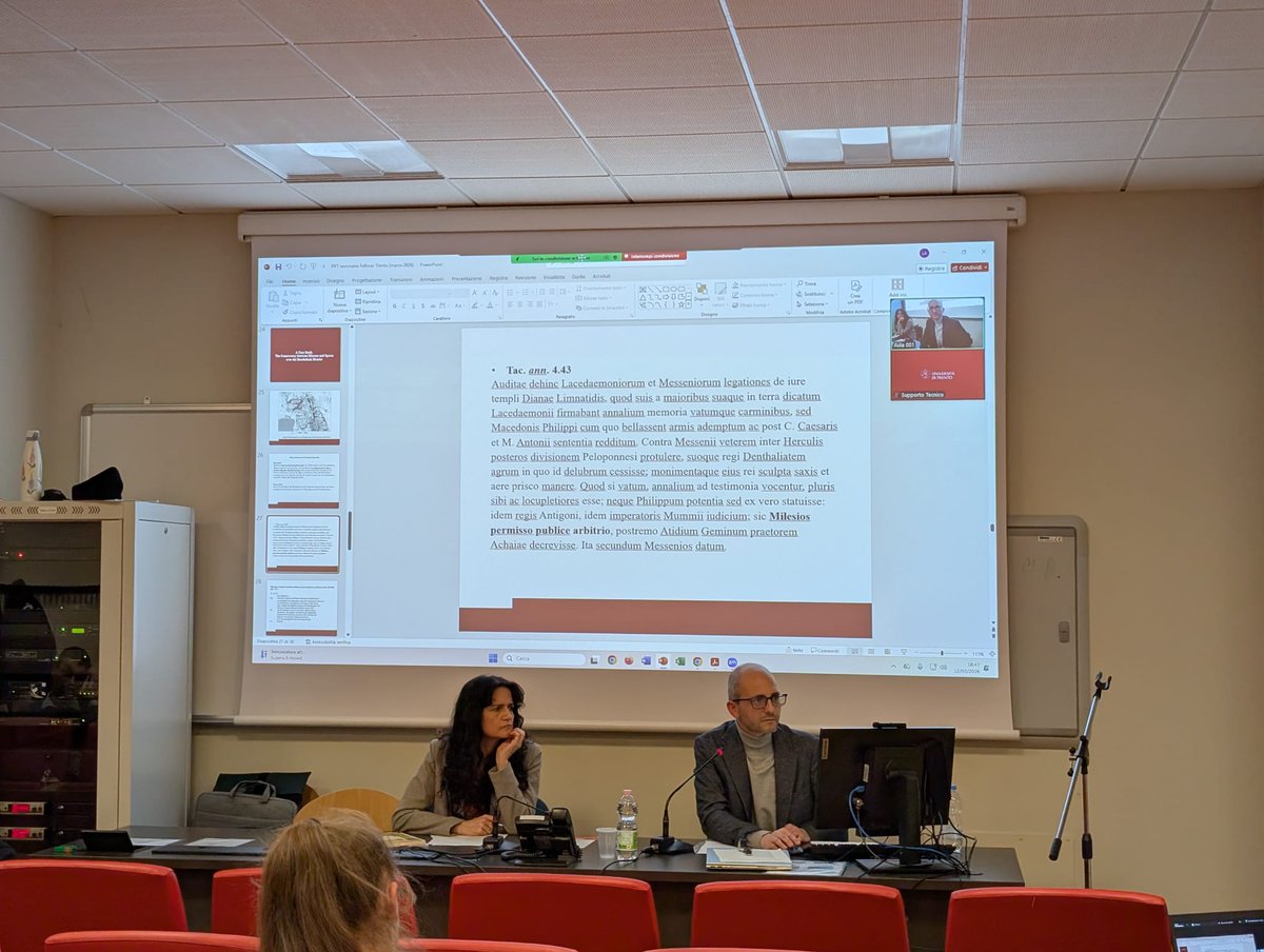 ErcFebo's tweet photo. 📸 Here some pics from yesterday’s Febinar by Francesco Camia, “Rome and the Resolution of Territorial Interstate Disputes in the Greek World during the Second Century B.C.”
This morning the FeBo team had the chance to discuss its research with him! 
📢 Follow us to stay updated https://t.co/TyprYeLuYC
