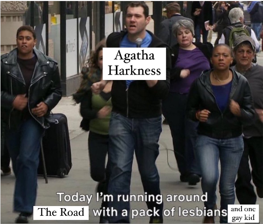 AkisselDonner's tweet photo. Eu aproveitei uns dias de folga e resolvi maratonar algumas series. Fui assistir "Agatha All Along" que era uma "pendencia" que eu tinha comigo mesmo. Embora eu não tenha gostado muito da parte musical, achei uma serie muito boa. Um enredo top. https://t.co/PR44G6RKRh