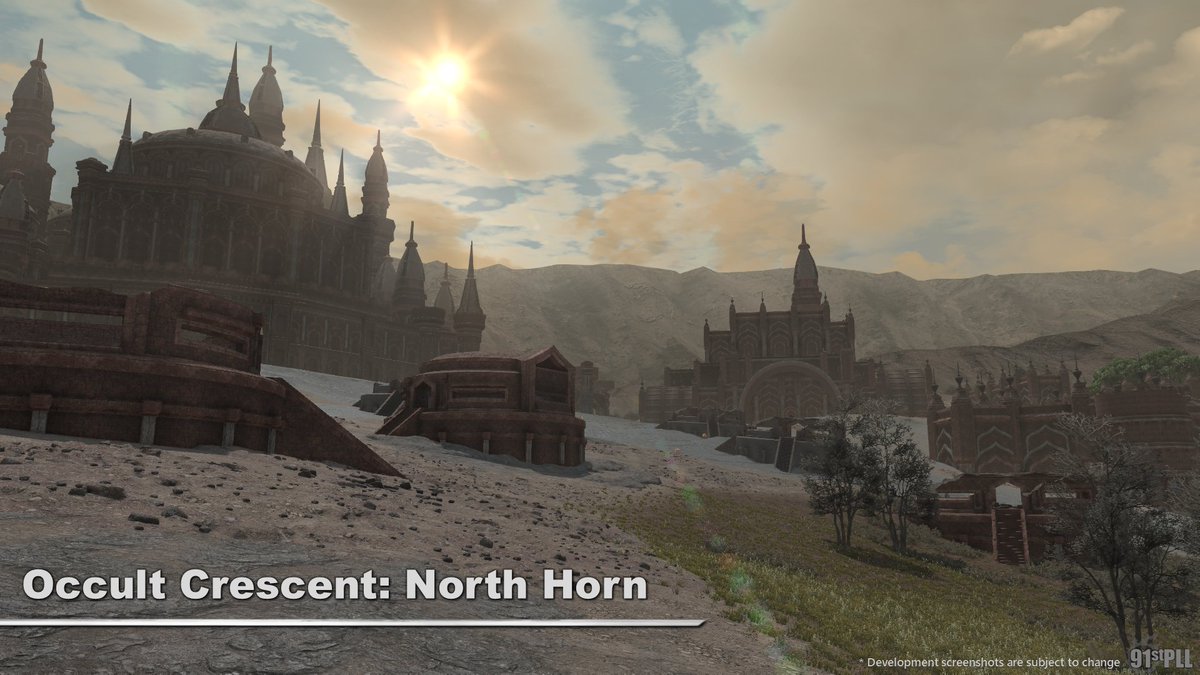 FF_XIV_EN's tweet photo. Get ready to explore new terrain in the Occult Crescent: North Horn! ⛰️ https://t.co/M5PsSAYZWo