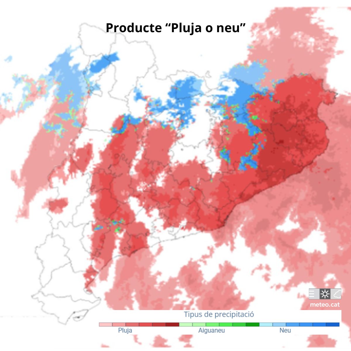 ❄️ Quan podem veure #nevar?
🌡️ Cal que la #temperatura baixi fins a 0 °C o pot nevar amb valors més alts?
🌧️❄️ Com funciona el producte de “pluja o neu” del web o l’app?
👀 Com sembla que demà haurem de seguir fins a on pot nevar, pensem que aquest fil t’interessa! 🧵👇