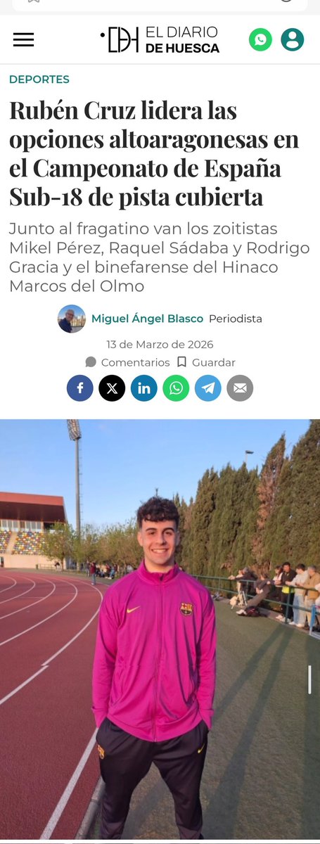 Mulo65's tweet photo. Gracias por el seguimiento!!!👏👏👏 @Diariodehuesca https://t.co/i2u2pwwNWi