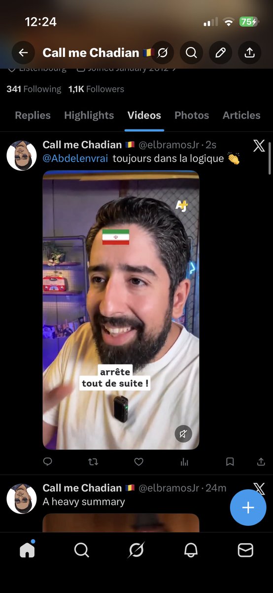 elbramosJr's tweet photo. Une vidéo que j'ai publié 3 fois mais se fait retirer quelques secondes après.
Fuck @elonmusk and your freedom of speech https://t.co/bf2Fg9gzqU
