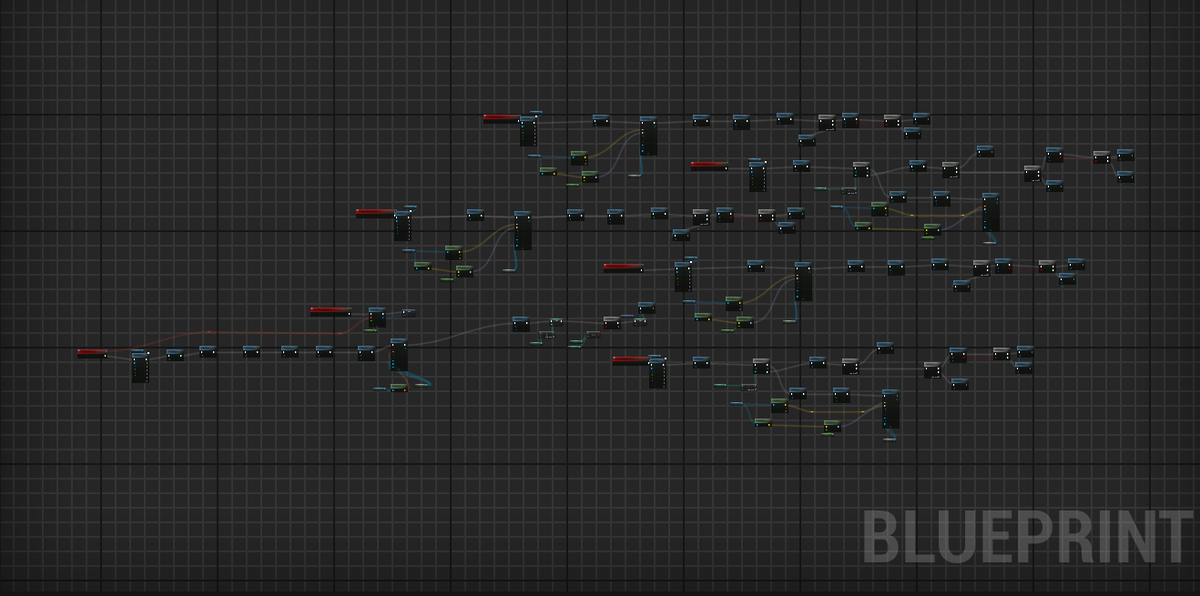 Oops😅better start commenting my code before my blueprint looks like a fine Italian dish🍝💻
#IndieGameDev #gamedevelopment