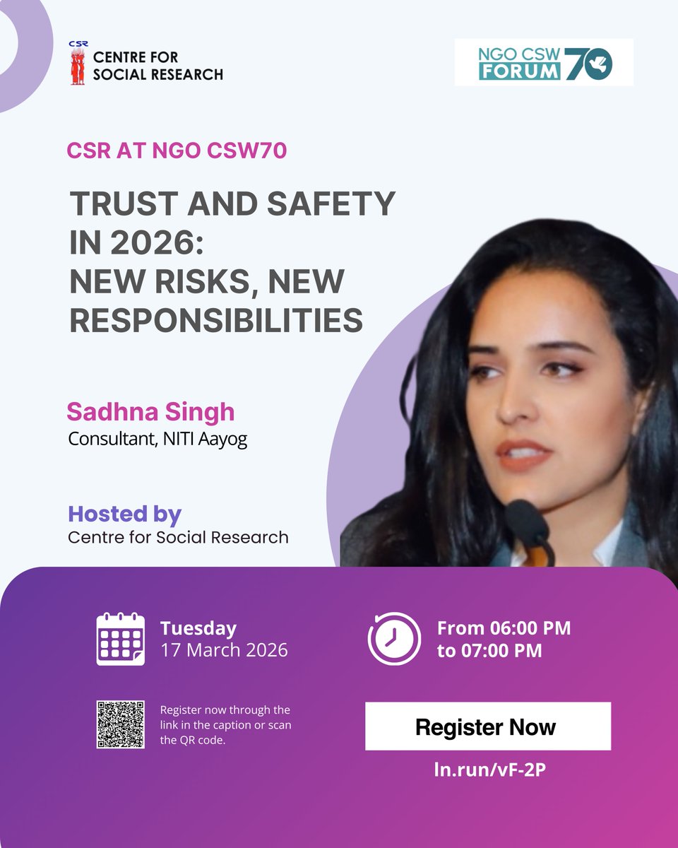 Centre For Social Research tweet media