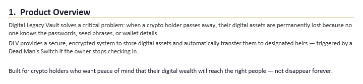 🔐 I just launched Digital Legacy Vault — the first platform for digital ...