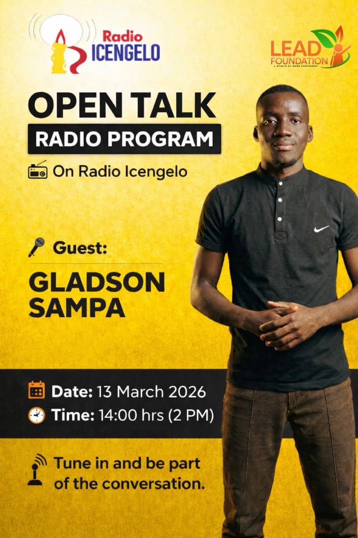 How do you think young people can be more engaged in the governance of the country?

Tune in to Radio Icengelo at 14:00 hrs we will be live to share insights and get public vews on the topic.

#WeLead