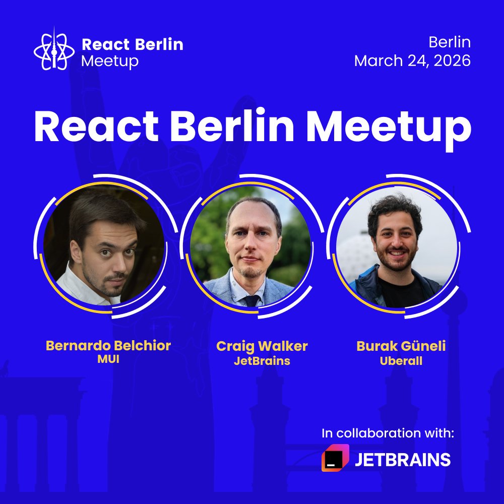 React Day Berlin 🗓 December 13 & 16 tweet media