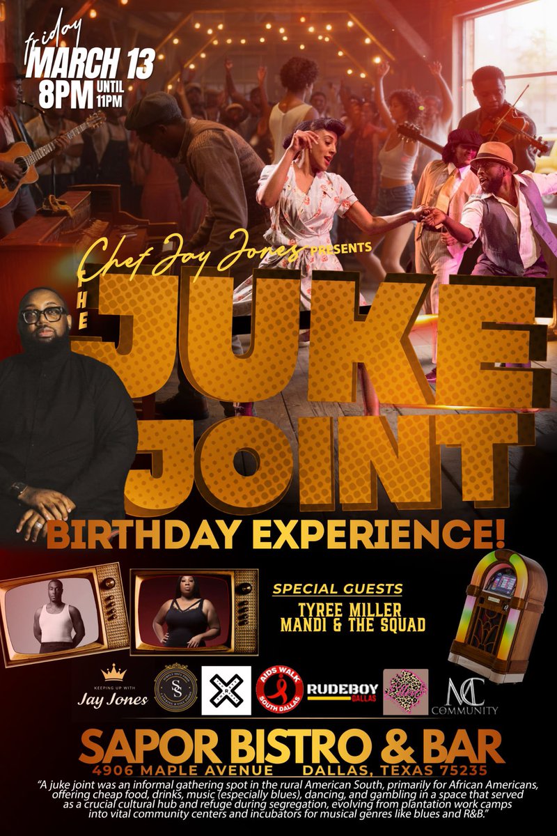 djmagic214's tweet photo. TONIGHT!!! TONIGHT!!! TONIGHT!!!

We Jumping It Off @Sapordtx  Calling ALL My Educators Around The City… 

Sapor Bistro &amp; Bar
4906 Maple Ave.
Dallas, Tx 75235 https://t.co/OXR3sm9ANn