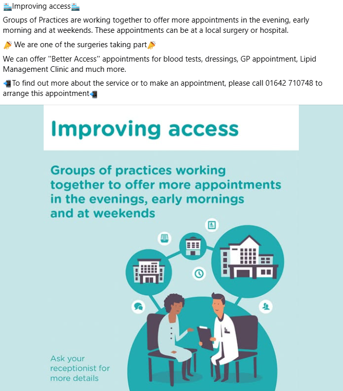 Stokesley Surgery🩺 tweet media