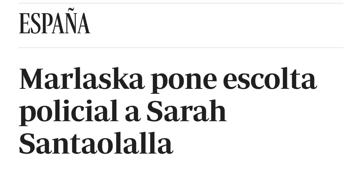 yomisma3003's tweet photo. @SarahPerezSanta Espero que Marlaska ponga medidas a todas esas mujeres, igual que te lo han puesto a ti https://t.co/LxYKmQch57