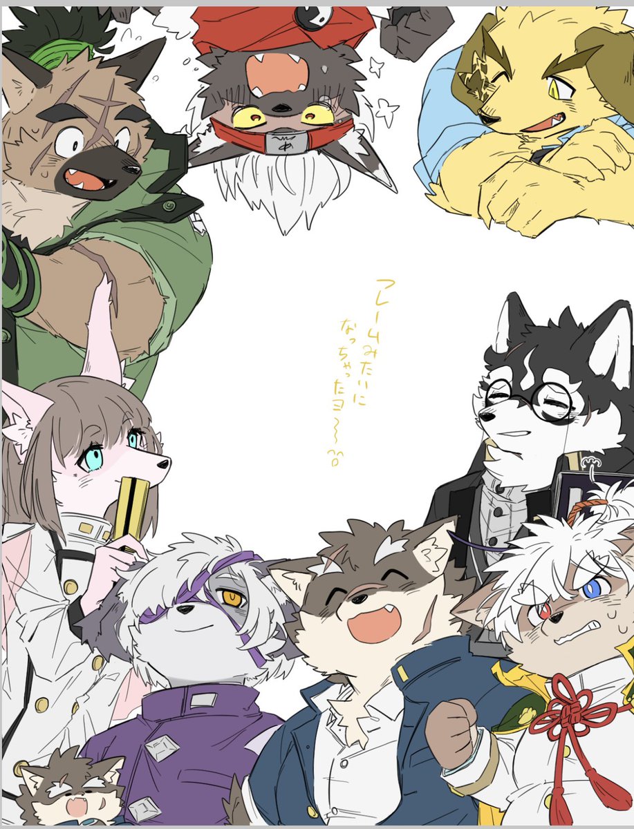 buri_745's tweet photo. 突然意味わからなくなっちゃって全部放り投げたやつ���発掘(中央に八と伏を入れる予定だった) https://t.co/kijOCa5Pdm