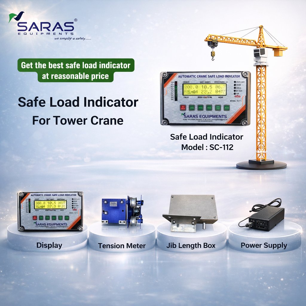 Tower Crane safety solutions (SLI)
#sarasequipmemts #cranesafety #Safeloadindicator