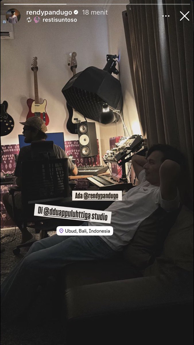 gak sabar nunggu lagu rilis, jauh2 workshop sampe ke bali ‼️‼️