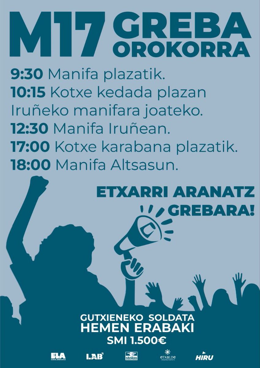 #EtxarriAranatz #LGS1500 #SMI1500 #M17GrebaOrokorra