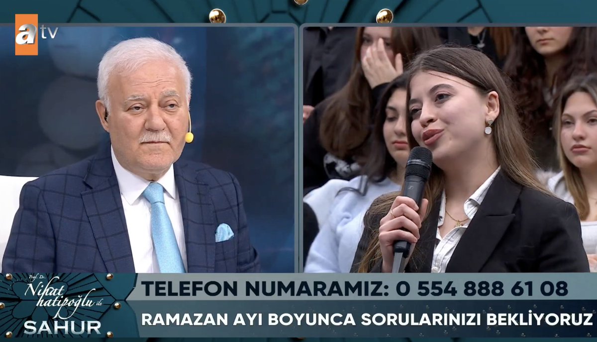 daktilock's tweet photo. Nihat Hatipoğlu'na gelen bir soru:   

"Mesleğim gereği domuz eti yedim. Günah mı?" https://t.co/4dapcmqrSQ