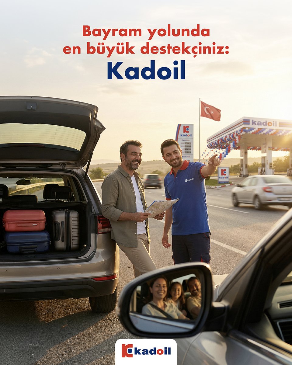 Siz sevdiklerinize güvenle kavuşun, bayramın tadını her anında çıkarın diye Kadoil olarak memleketin her yolunda size eşlik ediyoruz.
Paylaşılan her anda, gidilen her yolda yanınızdayız.