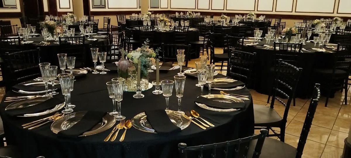 DithakgaD's tweet photo. Celebrating the Rele Mofokeng Foundation's Gala Dinner, where elegance met purpose. The decor, carefully crafted for 150 distinguished guests, featured a sophisticated black and gold colour scheme subtly accented with nude tones. Each table boasted a stunning centerpiece of fresh flowers in cylinder vases, highlighted by a striking protea flower and a soccer ball, symbolizing unity and passion.

This memorable event was brought to life by Dithakga Weddings and Events Decor, showcasing their expertise in creating unforgettable experiences.

#relemofokengfoundation
#galadinner
#eleganteventandweddingplanners
#dithakgaweddingsandeventsdecor
