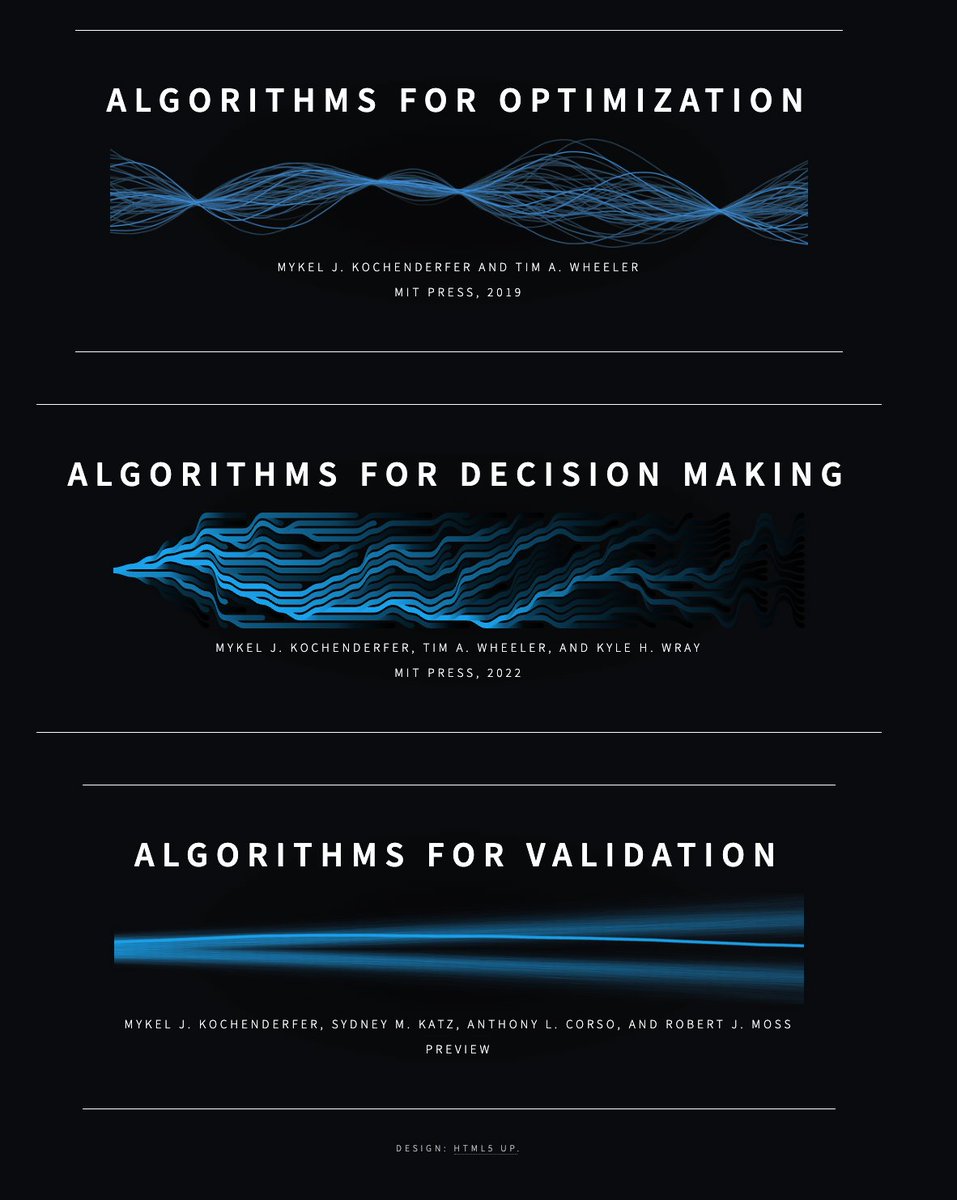 ChrisLaubAI's tweet photo. MIT offers 12 Books on AI & ML (FREE TO DOWNLOAD):

1. Foundations of Machine Learning
https://t.co/JLA7iX45it

2. Understanding Deep Learning
https://t.co/vDTCGVQmyP

3. Algorithms for ML
https://t.co/kIZmlWG4Jc

4. Reinforcement Learning
https://t.co/kMDRZkYCgS

5. Introduction to Machine Learning Systems
https://t.co/zuLVdXiVyL…

6. Deep Learning
https://t.co/ESLgCAfHyi

7. Distributional Reinforcement Learning
https://t.co/edgVlynFO2…

8. Multi Agent Reinforcement Learning
https://t.co/sWLllg3jzu

9. Agents in the Long Game of AI
https://t.co/edgVlynFO2…

10. Fairness and Machine Learning
https://t.co/pDkklvaxJN

You're paying $50,000/year for ML courses that are sitting free on the internet.

Bookmark this. Share it.