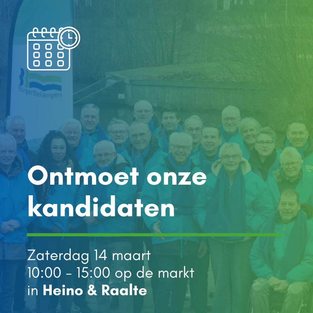 BB0572's tweet photo. 👋 Ben je benieuwd naar onze kandidaten en onze standpunten? Morgen vind je ons in het centrum van Raalte en Heino.

Kom gezellig langs voor een praatje. We zijn er van 10:00 uur tot 15:00 uur, tot dan! https://t.co/2550kTSH5i