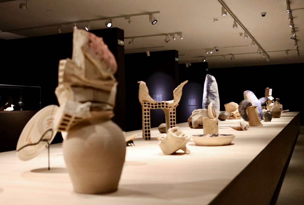 mPICASSOm's tweet image. 🏺 #LastCall Hoy se clausura en @Museo_Almeria "Reflejos. Picasso x Barceló", una exposición del @mPICASSOm. El encuentro entre dos grandes maestros: Pablo Picasso y Miquel Barceló. 

Un proyecto que ha generado más de 30 actividades educativas y culturales. Comisariado por